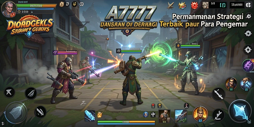 Tampilan permainan A7777 yang penuh aksi dan strategi.