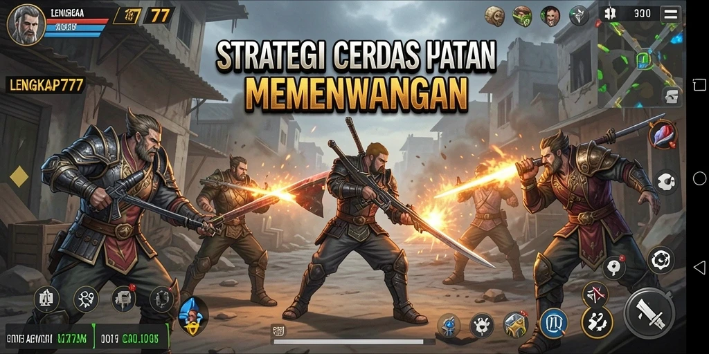 Tampilan gameplay menarik dari LENGKAP777 dengan strategi yang mendalam.