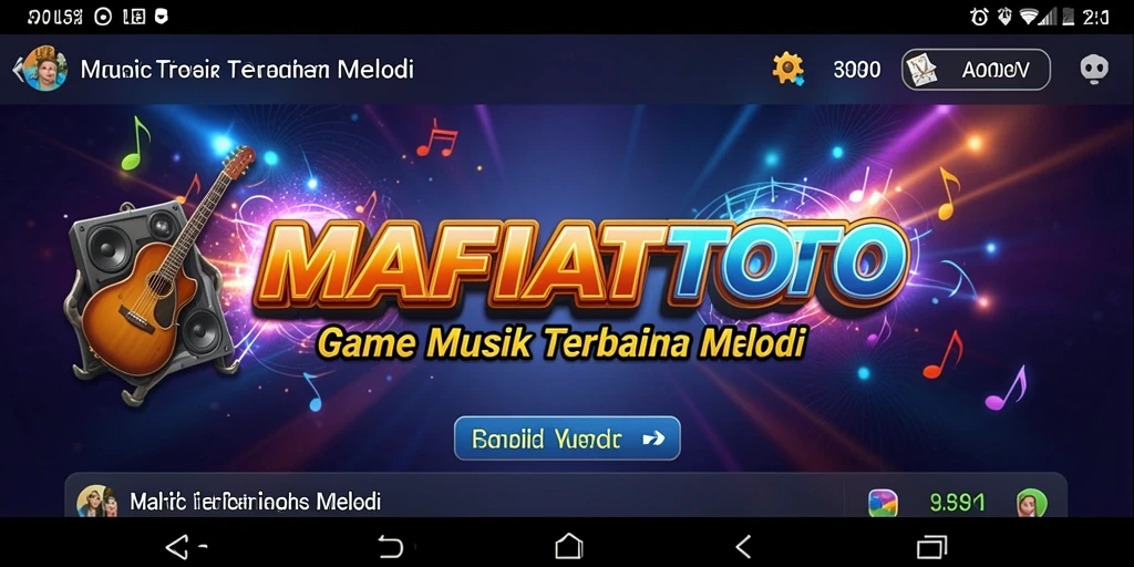 Tampilan gameplay <strong>MAFIATOTO</strong> menyenangkan dengan berbagai pilihan lagu.