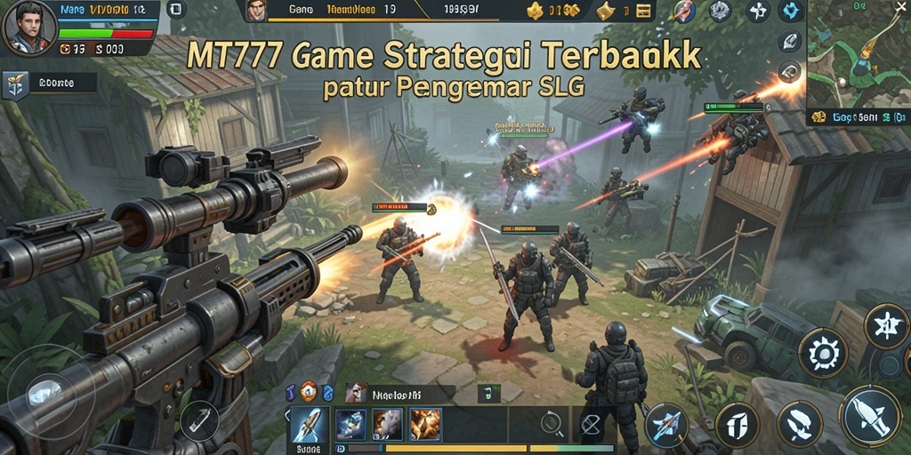 Tampilan menarik dari gameplay SLG yang menantang.