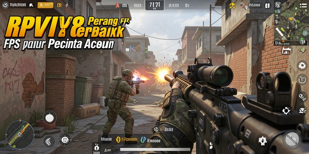 Tangkapan layar gameplay intens RPVIP8 dengan aksi menegangkan.
